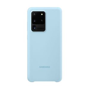 Θήκη Samsung Silicone Cover για το Samsung Galaxy S20 Ultra Sky Blue (EF-PG988TLEGEU)