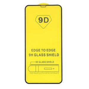 Tempered Glass 9D Full Glue για το iPhone 12 Pro Max - Black