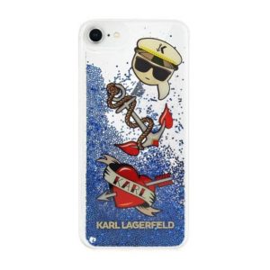 Karl Lagerfeld Liquid Glitter Hard Case για το iPhone 8/7/6/6S - KLHCI8KSG