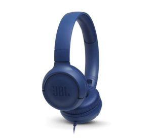 JBL Tune 500, OnEar Universal Headphones 1-button Mic/Remote Ενσύρματα Ακουστικά ΜΠΛΕ