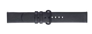 Samsung Technogel Leather Strap για το Samsung Watch Active 2 Black (GP-TYR820BRCB)
