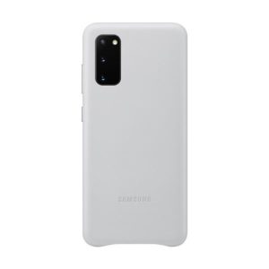 Θήκη Samsung Leather Cover για το Samsung Galaxy S20 Light Gray (Silver) (EF-VG980LSEGEU)