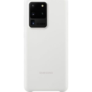 Θήκη Samsung Silicone Cover για το Samsung Galaxy S20 Ultra White (EF-PG988TWEGEU)