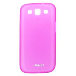 JEKOD TPU Silicone Case Ultrathin 0,3mm Pink για το Samsung i9300 Galaxy S3 (ΠΕΡΙΛΑΜΒΑΝΕΙ ΠΡΟΣΤΑΣΙΑ ΟΘΟΝΗΣ)