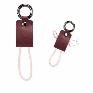 HOCO Keychain USB to Lightning Cable (6957531027591) Red