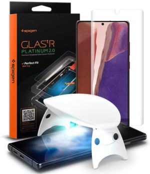 Spigen GLAS.tR UV Platinum για το Samsung Galaxy Note 20 (AGL01452)