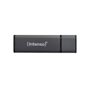 INTENSO USB-DRIVE 2.0 ALU LINE 64GB ΑΝΘΡΑΚΙ 3521491