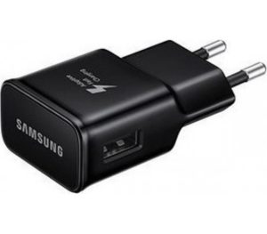 SAMSUNG USB TYPE-C CABLE & WALL ADAPTER 2000MAH EP-TA20EBE+EP-DG950CBE BLACK (BULK)