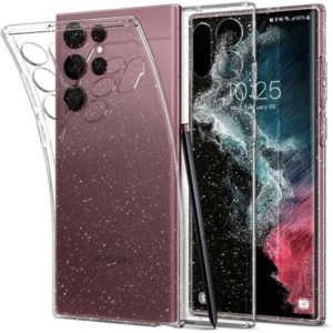 Θήκη Spigen Liquid Crystal για το Samsung Galaxy S22 Ultra - Crystal Glitter (ACS03913)