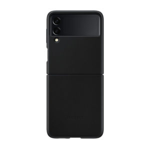 Θήκη Samsung Leather Cover για το Samsung Galaxy Z Flip 3 5G - Black (EF-VF711LBE)