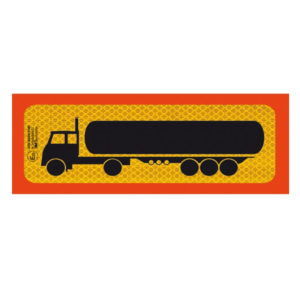 Αυτοκόλλητη Πινακίδα Φορτηγού Bυτίο Επικαθήμενο 50 x 20cm Π.3M 315 1 Τεμάχιο (CAR0021171)