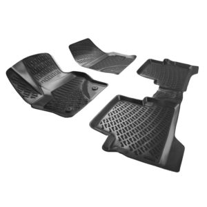 Πατάκια Σκαφάκια 3D Από Λάστιχο TPE Για Ford Kuga 2008-2012 Rizline 4 Τεμάχια Μαύρα (CAR0019571)