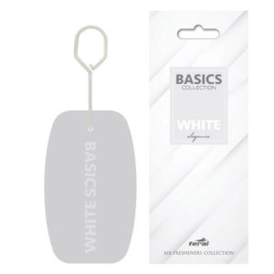 Αρωματικό Αυτοκινήτου Κρεμαστό Feral Basics Collection White Elegance (CAR0027294)
