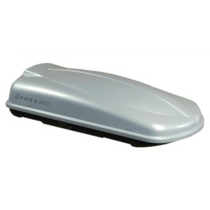 Μπαγκαζιέρα Οροφής Free 420L Silver Γυαλιστερή Με Διπλό Άνοιγμα & Quick Fix Τοποθέτηση (CAR0022115)