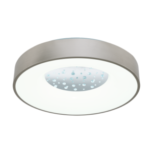 Φωτιστικό οροφής LED Cristelo Ø500 24W ασημί/λευκό (97049)