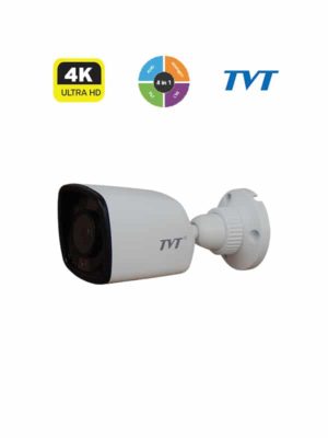 Κάμερα TVT κάμερα Dome μεταλλική anti vandal IP66 8MΡ 2.8mm Lens 7481AE
