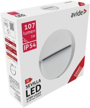 Avide Εξωτερικό Φώς Σκάλας Sevilla LED 3W Θερμό 3000K IP54 11cm