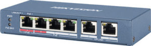 Hikvision DS-3E1106HP-EI Switch Συστημάτων CCTV