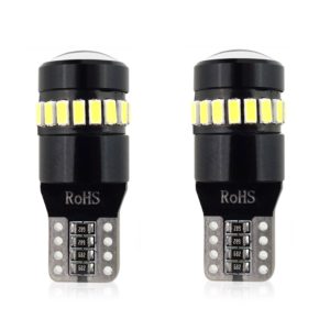 T10 W5W 12/24V CANBUS LED 18xSMD3014 +1xSMD ΛΕΥΚΟ AmiO - 2 ΤΕΜ.