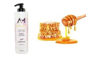 body lotion με κερί μέλισσας 300ml