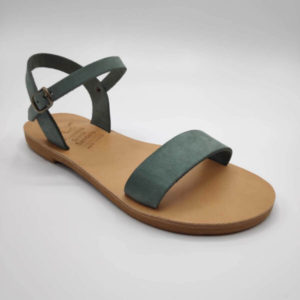 Dhonoussa Leather Slingback Buckle Sandal