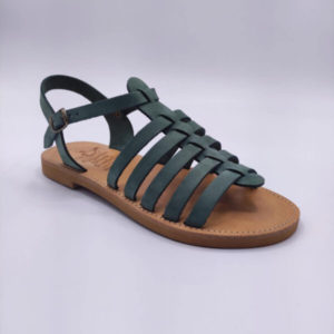 Kedros Strappy Gladiator Sandals Flats