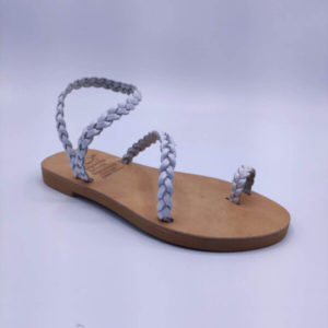Loop Eleftheria Plexi Leather Sandal
