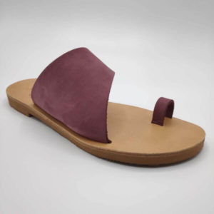 Theodori Leather Toe Ring Sandal