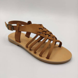 Nisiotisa Womens Woven Leather Sandals