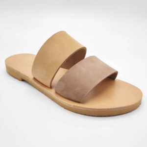 Prokopios Leather Sandals With Two Straps