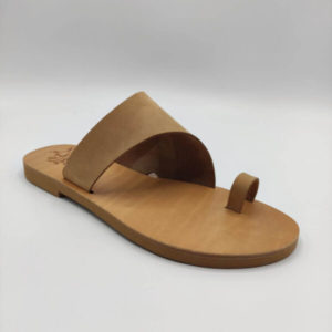 Apollon Toga Toe Ring Leather Sandal