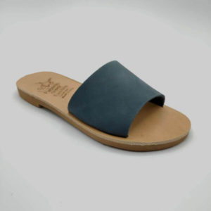 Demosthenes Leather Slide Sandals Ladies