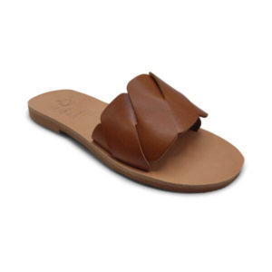 Brown Slide Sandals Women s