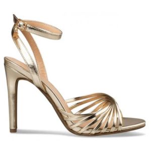 Envie Γυναικείο Πέδιλο Stiletto Sandals E84-19335-59 Χρυσό