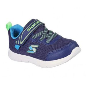 Skechers Παιδικό Sneaker Για Αγόρια 407305N Μπλε/COMFY FLEX - MINI TRAINERS