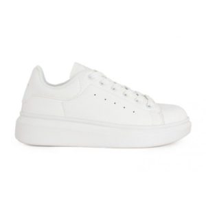 Seven Γυναικεία Sneakers Eco Leather O123A010265107 Λευκό