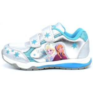Disney Frozen Φωτάκια Παιδικά Sneaker Για Κορίτσια 2FR6G02A Ασημί