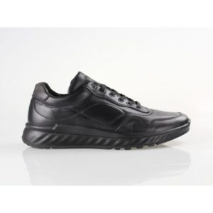 Boxer Ανδρικό Δερμάτινο Sneaker 19309 10-011 Μαύρο