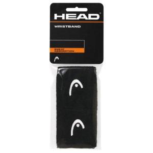 Περικάρπια Head Wristband 2,5 Μαύρο