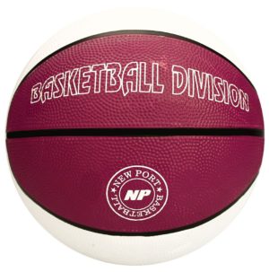 Μπάλα Basket New Port Divission Νο7 Λευκό/Μωβ 16GW-WPZ