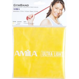 Λάστιχο Gym Band 2.5m Ultra light Amila 48185