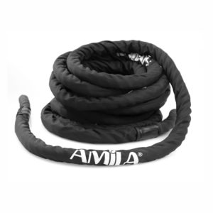 Σχοινί Προπόνησης Battle Rope Kevlar Handle 9m Amila 95111