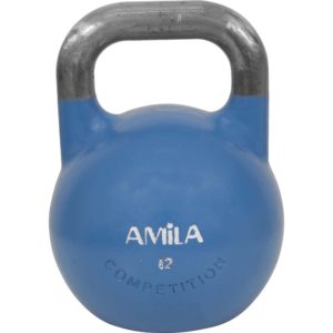 Kettlebell Aγωνιστικό 12kg Μπλε Amila 84582