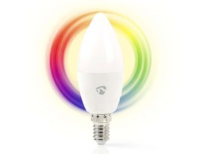 Nedis Smart λάμπα RGB LED E14 4.5W
