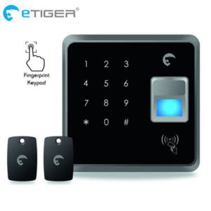 eTiger RFID Πληκτρολόγιο με αποτύπωμα για κλειδαριές eTiger- ES-DLA-03