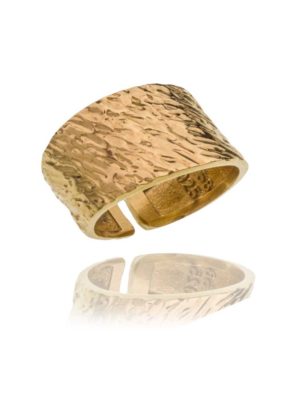 Δαχτυλίδι Χειροποίητο από επιχρυσωμένο ασήμι 925