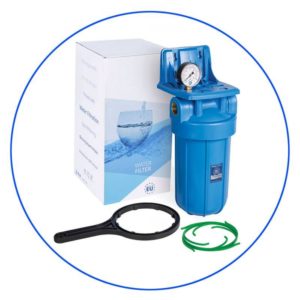 Συσκευή Φίλτρου Νερού Big Blue Μονή 1 FH10B1-Β-WB της Aqua Filter