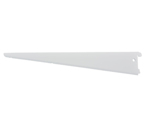 Oem Βραχίονας Διπλός Στήριξης Ραφιού Λευκός 370mm