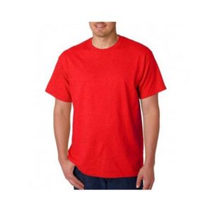 Ανδρικό κοντομάνικο μακό μπλουζάκι T-Shirt κόκκινο