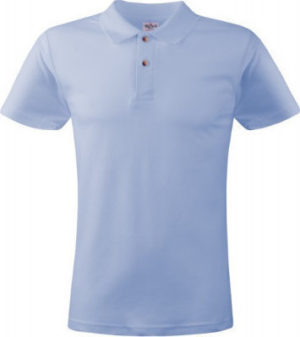 Ανδρικό κοντομάνικο μπλουζάκι T-shirt γαλάζιο